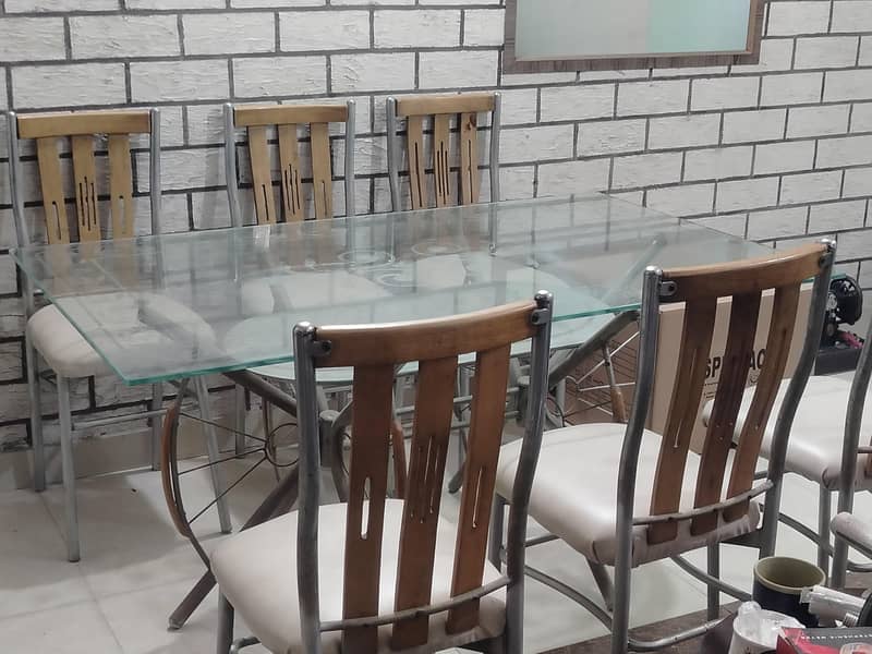 Dining Table  6 Chairs 1