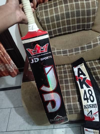original coconut JD & AK 48 Jani addition 2 cricket bat