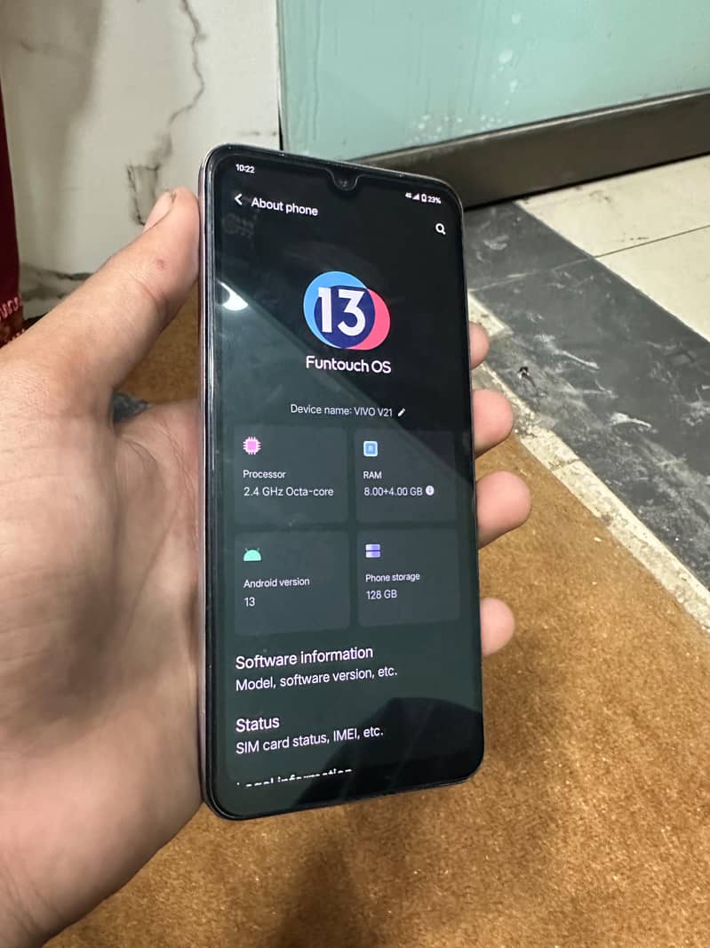 Vivo V21 4