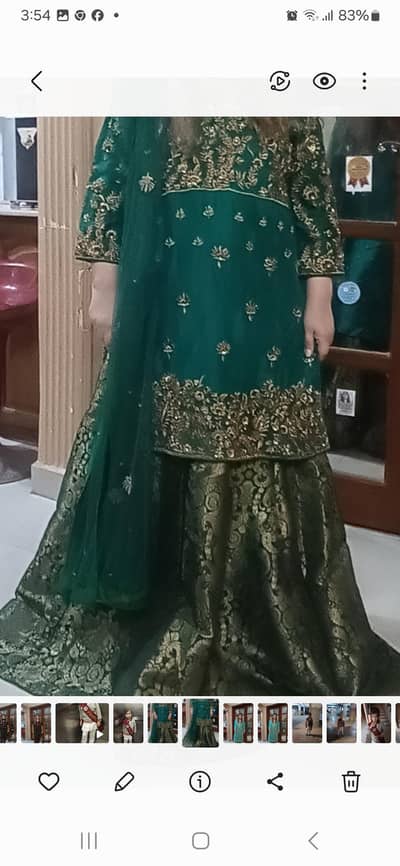green fancy suit