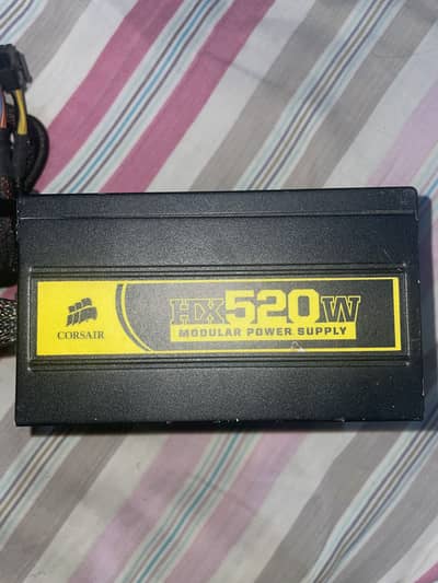 Corsair HX 520 W / HX520W branded modular power supply