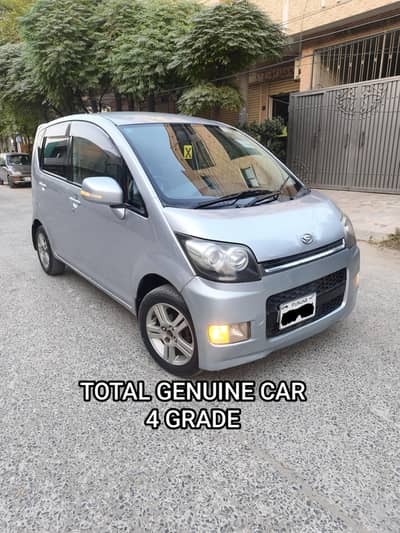 Daihatsu Move Custom Turbo Momo Push Start 4 GRADE Car