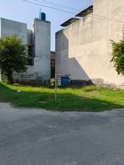 Iqbal Block Corner 5.5 Marla Plot For Sale in Bismillah Housing Scheme GT Road Lahore