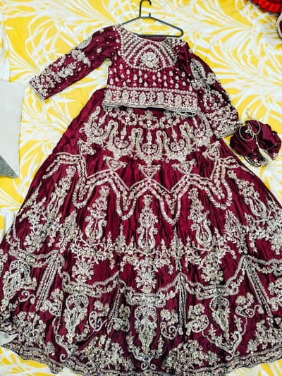 Beautiful Bridal Wedding Dress/Bridal Lehenga for sale