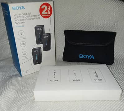 Boya Wireless Mic, Boya Mic , Model (BY-XM6-S2)