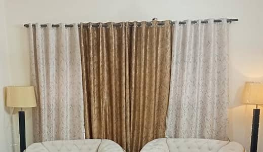 4 piece 9 feet legth vevet stuff