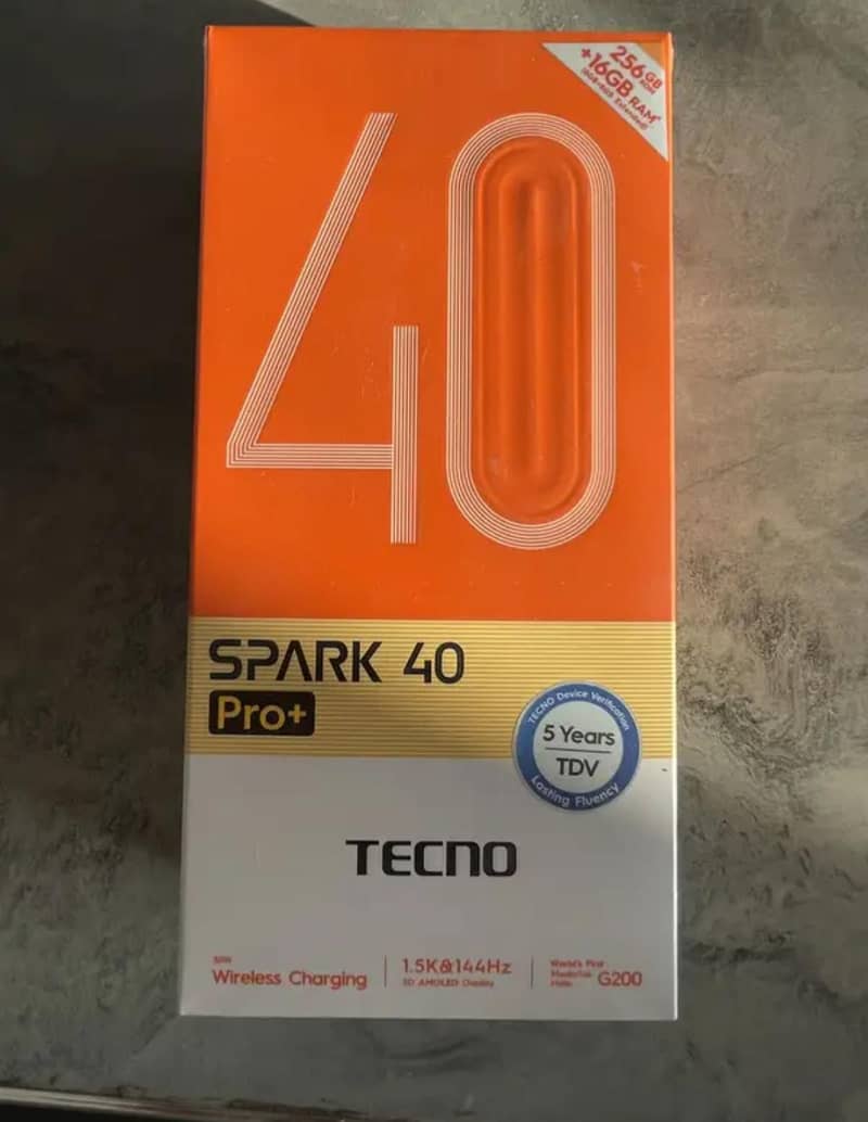 Tecno Spark 40 Pro Plus 5