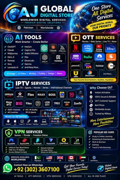 Premium Subscription | 4K Live TV | IPTV Reseller Panel | Mini Admin