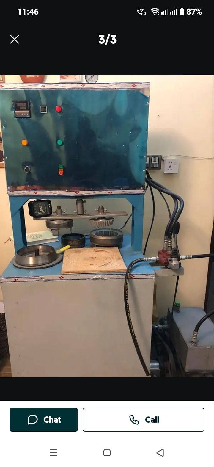 Paper plate making machine 3