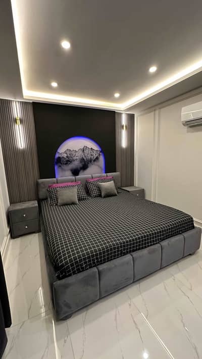 Luxury 1 Bedroom Furnished Apartment for Rent Per Day in Bahria Town Lahore | VIP Short Stay | Night Stay Flat | Per Day
