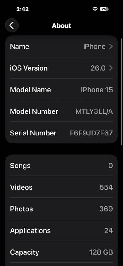 Apple iPhone 15