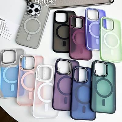 iPhone MagSafe Cover - Matte Frosted Case - 10 Colors - New Stock