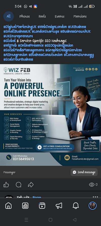 website designing