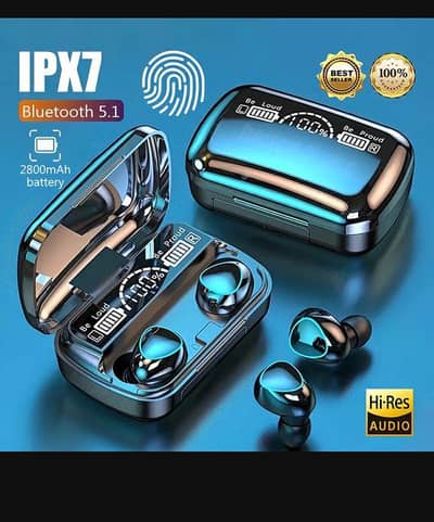 BRAND NEW IPX7 EARBUDS LED DISPLAY COD