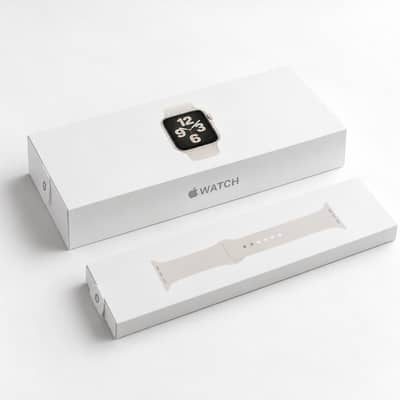 Apple Watch SE 2nd Gen 40mm GPS + Cellular Starlight Box Pack