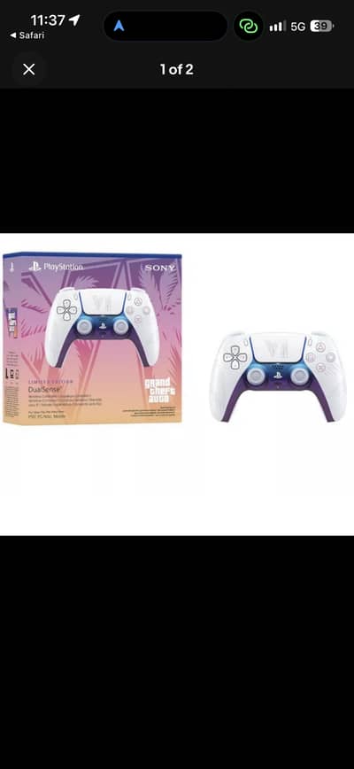 GTA 6 VI Limited Edition DualSense PS5 Controller White - PRESALE