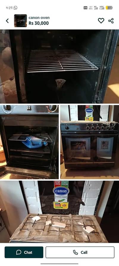 canon oven