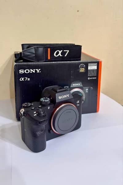 Sony A7iii Camera Brand New 10/10 Condition