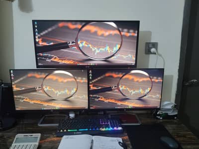 HP 24-Inch Slim LED Monitors – 2024 Model 15000 Each