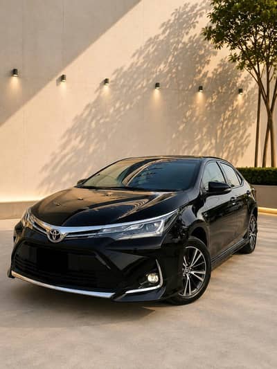 Toyota Corolla Altis Grande 1.8 X (2021) Black Interior