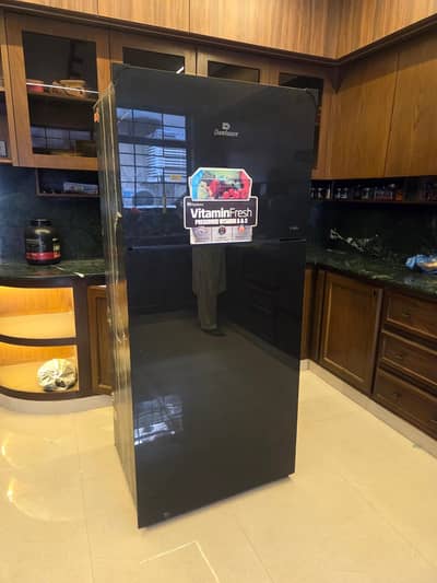 Dawlance 91999 LVS Black Glass Door