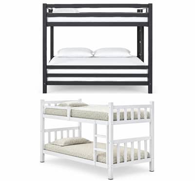 bunk beds available 3ft x 6ft with Mattress and ply sheet