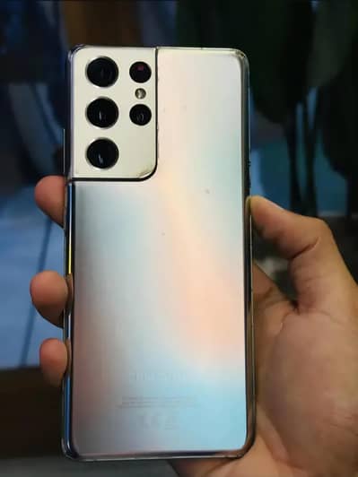 Samsung Mobile S21 Ultra 5g 8+8 128GB set with superFast Charger only