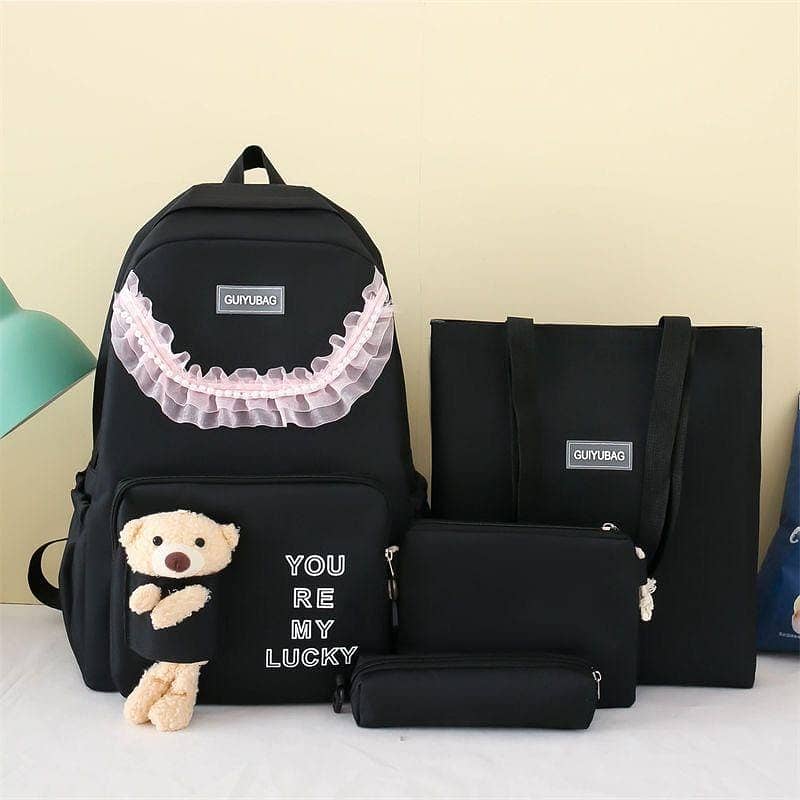  Stylish 4 Pcs Multipurpose Backpack  1