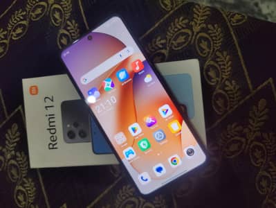 Redmi 12 8gb 256 gb with box plz add reed kr k rabta kryn plz