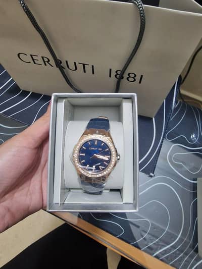 cerruti watch leather strap