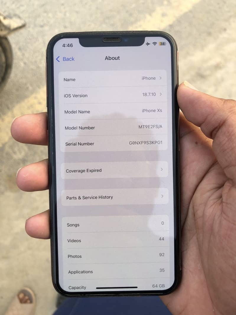 Apple iPhone XS 5