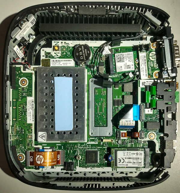 hp thin client T640 Amd Ryzen R1505g only box+processor 2