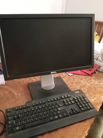 Dell Monitor | good for office works | with keyboard