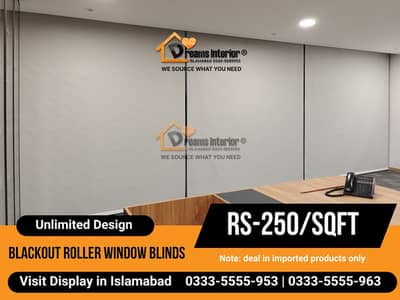 office roller window blinds in Islamabad | home blinds | wholesaler