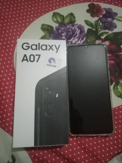 Samsung Mobile A07 4gb 64gb full box