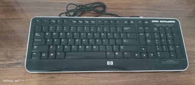 HP Original USB Wired Desktop Keyboard 10/10 Working