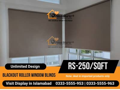 roller window blinds in Islamabad | office blinds | home blinds price