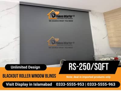 roller window blinds in islamabad | home blinds | same day delivery