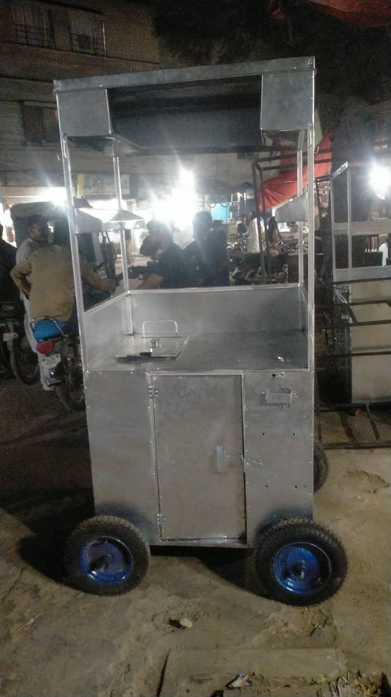fries cart stall 0