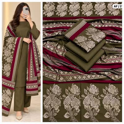 Bareeze winter collection 2026 dhanak 3pc