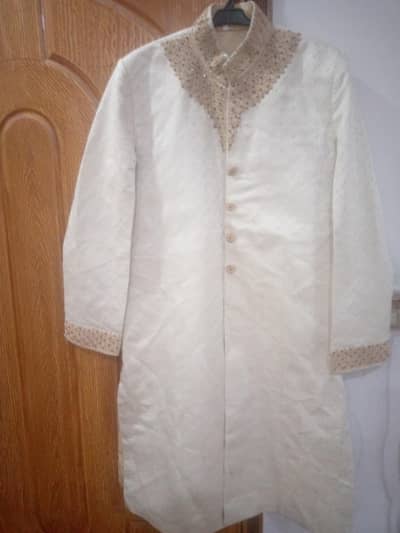 groom sherwani for urgent sale ,only 1time used