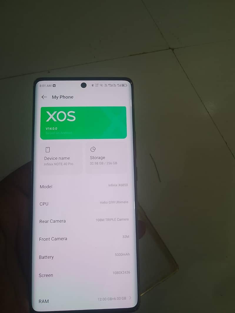 Infinix Note 40 Pro 1