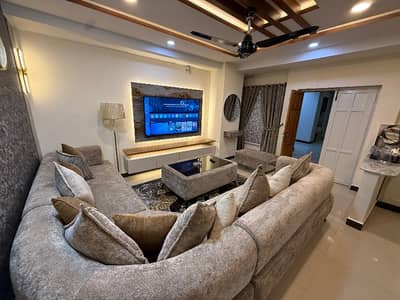 E-11/4 - 2 Bed Luxury Fully Furnished Apartment For Rent - Margalla View - Family Building - All Facilities