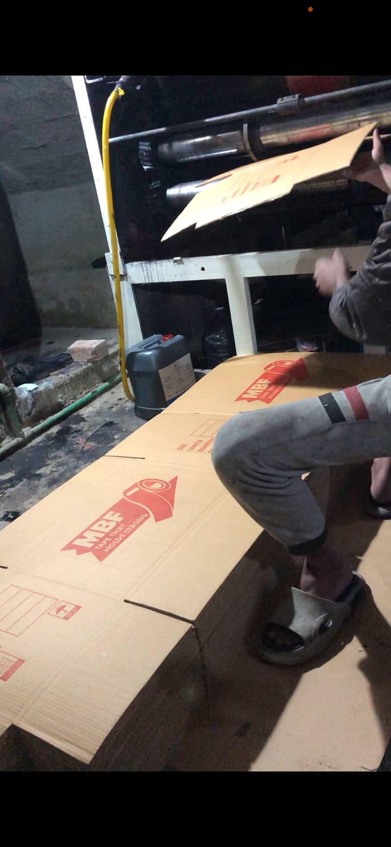 BOX PRINTING MACHINE WORKING PERFECTLY 1