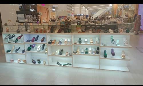 display shelves and racks