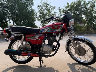Honda 125 All Punjab nbr 2023 model total original bike