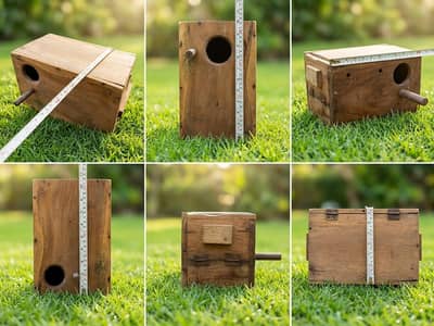 Premium Quality bird's breeding boxes ( Love birds cocktail ringneck )