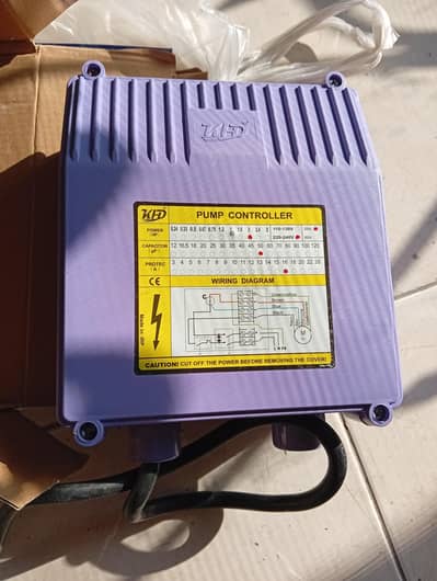 pump controller for motor