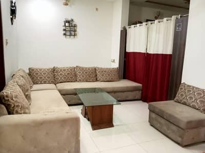 10-Seater L shaped sofa set with central table (glass top)