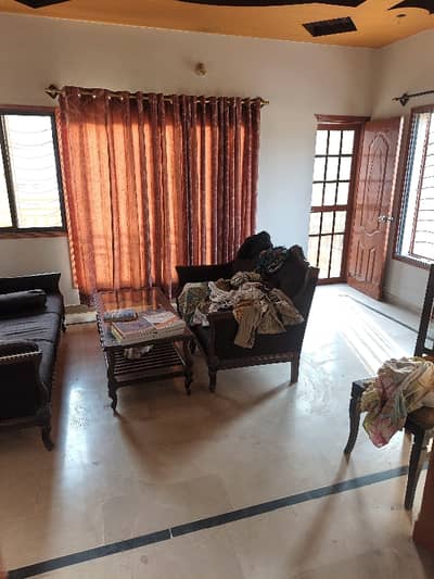 Portion Rent 140 Sq Yd 2 Bed Dd First Floor Corner Erstopen Line Water No Loadsading With Main Raod & Park Block 15